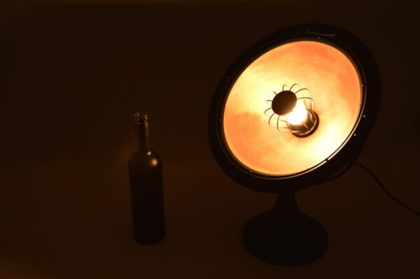 Calor Big Parable Copper & Black Lamp