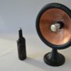 Lampe Big Parabole Calor Cuivre Noir design vintage art deco