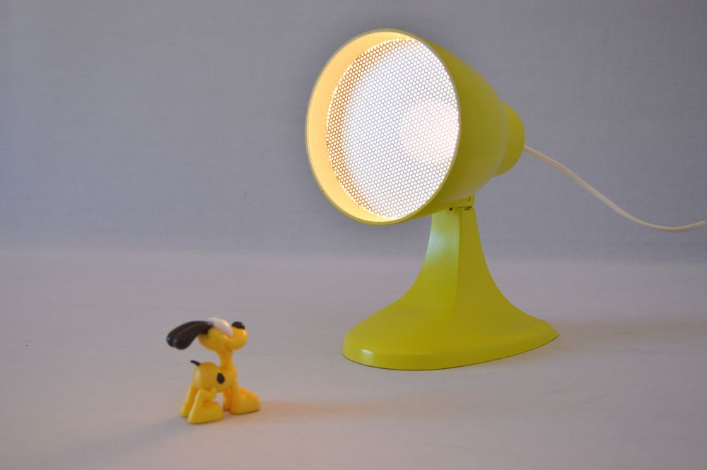Lampe jaune Ideen design vintage upcycling 4