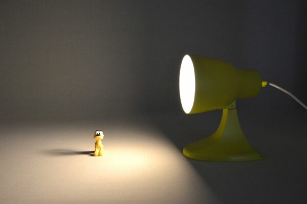 Lampe jaune Ideen design vintage upcycling 3