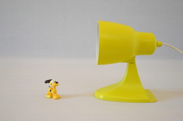 Lampe jaune Ideen design vintage upcycling 2