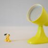 Lampe jaune Ideen design vintage upcycling 1