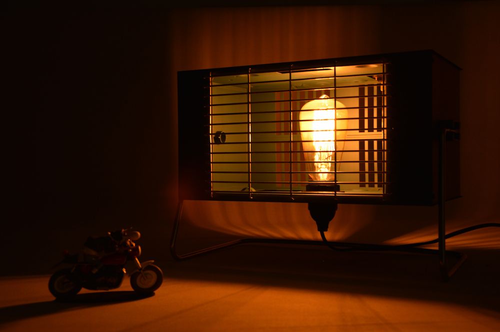 Lampe Moulinex Edison vintage design upcycling 2