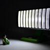 Lampe petit thermor vert pomme 2