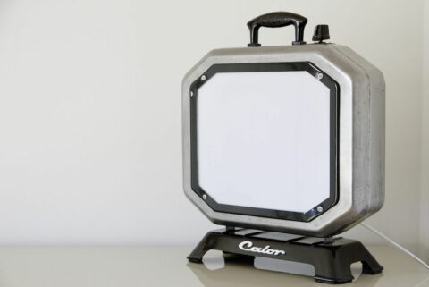 Lampe Calor Negatoscope design vintage upcycling 3