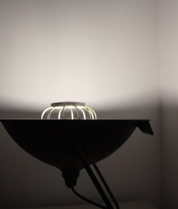 Lampe design parabole calor black edition 3
