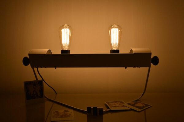 Lampe blanche PRL Double Edison 2