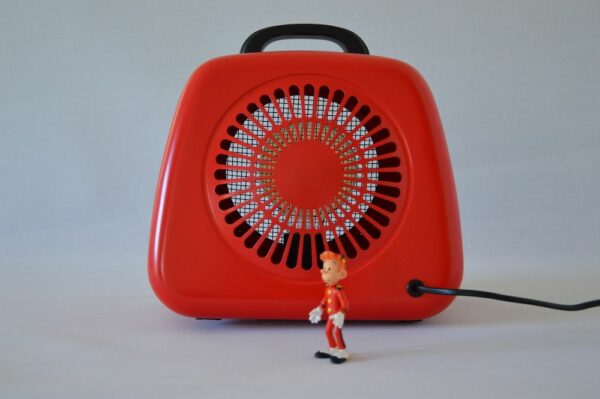 Lampe rouge design magicook uk vintage upcycling 4
