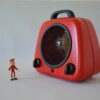 Lampe rouge design magicook uk vintage upcycling 2