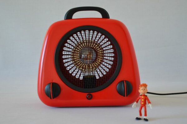 Lampe rouge design magicook uk vintage upcycling 1