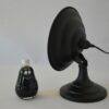 Lampe noire design vintage Artaud upcycling 2