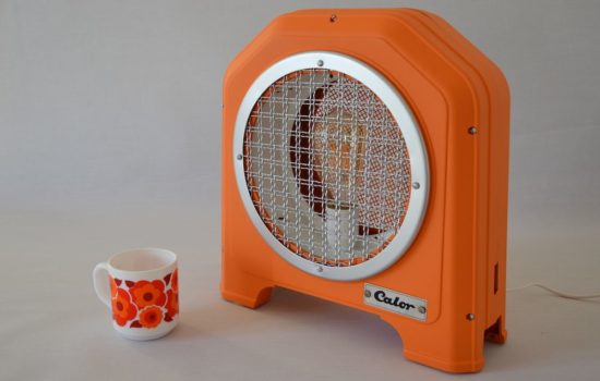 lampe orange calor art deco bakelite 1