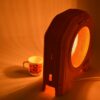 lampe orange calor art deco bakelite 7