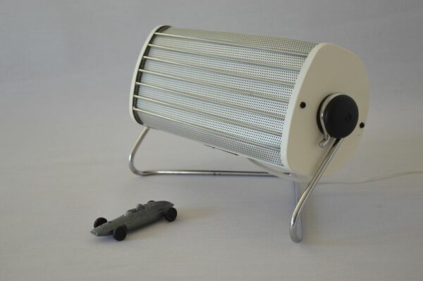 Lampe blanche noire lucas design vintage 1