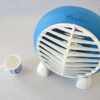 Lampe bleue design calor congo led edison 2