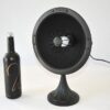 Lampe noire parabole calor art deco black design vintage