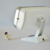 Small Glossy White Thermor Lamp