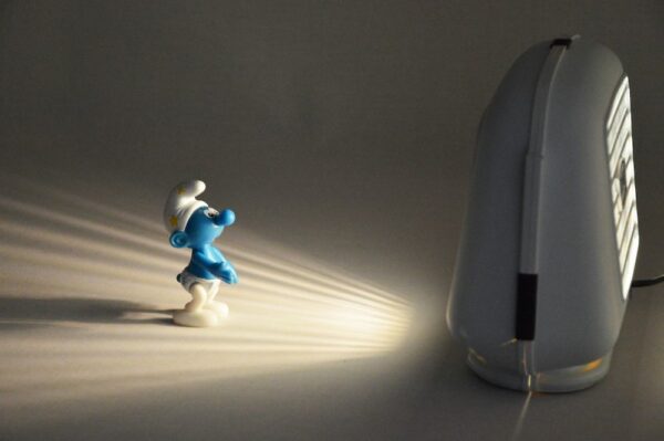 Lampe bleue HP Siare 2