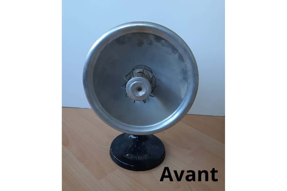 Radiateur parabole Alsthom avant