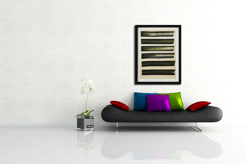Toile contemporaine art graphique multicouche IV 2