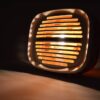 lampe moyen thermor design vintage orange artjl 1