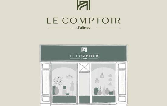 logo comptoir alinea lampe decoration  artjl