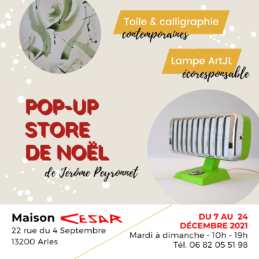 pop up store noel artjl 2021 Arles