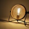 lampe design vintage artjl gekra or noir 6