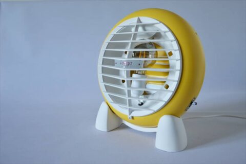 lampe design vintage calor congo jaune artjl 2