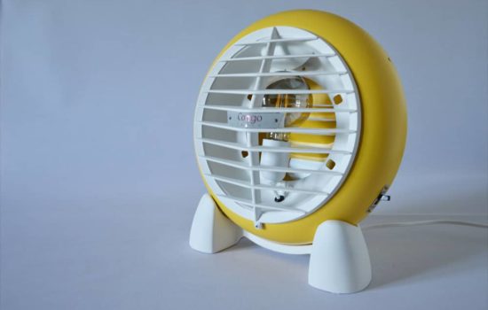 lampe design vintage calor congo jaune artjl 2