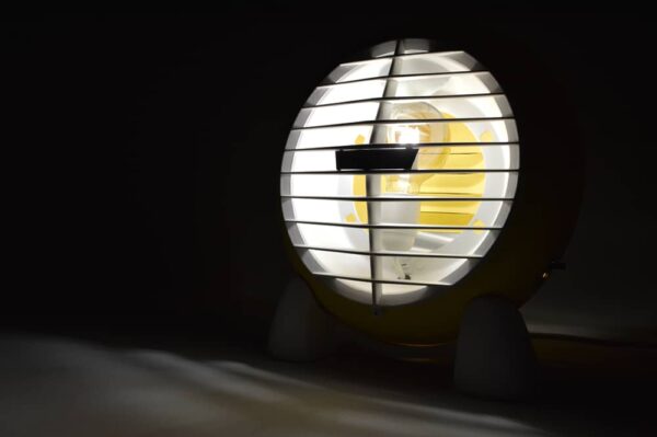 lampe design vintage calor congo jaune artjl 6