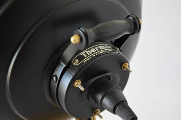lampe_thermor_parabole_noir_dorée_upcycling_artjl_vintage_5