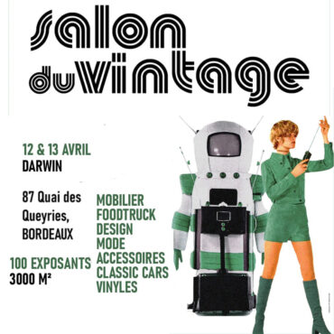salon du vintage Bordeaux 2025 Darwin ArtJL lampes design upcycling
