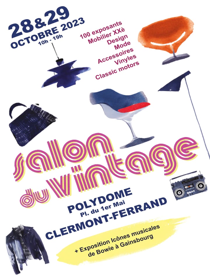 Salon du vintage Clermont Ferrand 2023