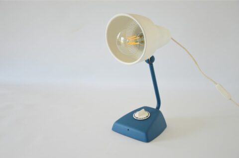 Lampe Artjl vintage upcycling Philips Bronzante 1